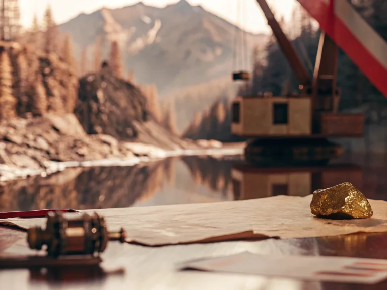 Как новые законы защищают природу России от вреда золотодобычи - техника у реки в тайге