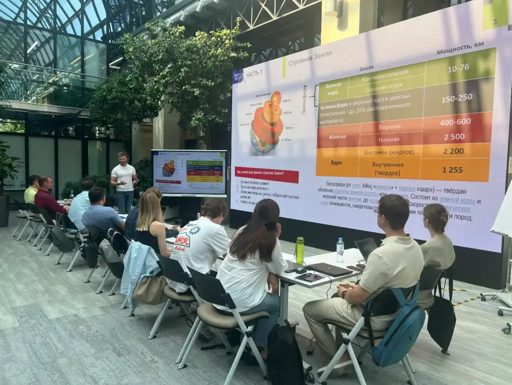 Командная работа участников, объединяющих знания из разных областей для решения общей задачи — как на чемпионате Nedra Exploration CUP