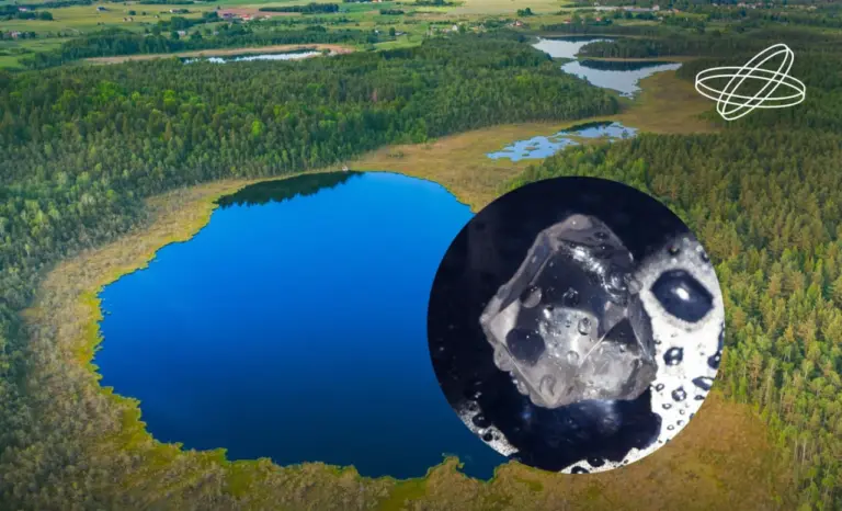 Озеро Мутное в Якутии, где открыта новая кимберлитовая трубка с высоким потенциалом алмазоносности