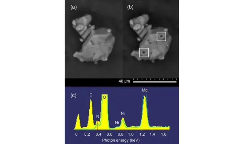 Первый аммонийный минерал в метеорите Оргейл — открытие российских ученых, уникальный никелиевый буссенготит, новая эра в изучении состава астероидов и комет