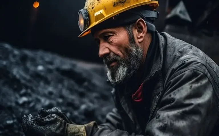 График снижения среднемесячной зарплаты в угледобывающей отрасли России по данным ЕМИСС.