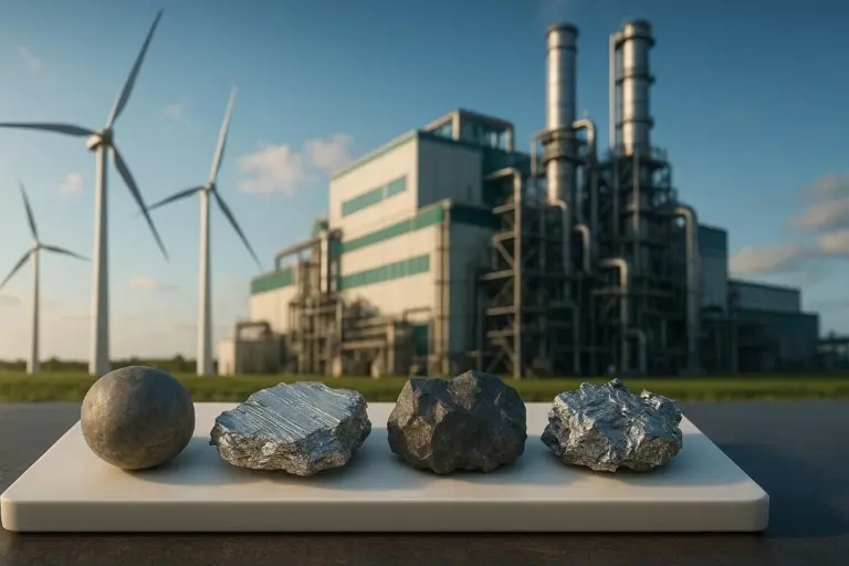 Финансирование добычи и переработки редкоземельных металлов в Казахстане.