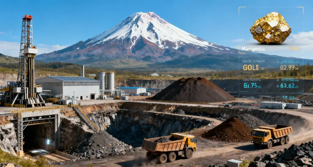 ГОК Кумроч на Камчатке: запуск золотодобывающего производства с запасами 49 тонн золота