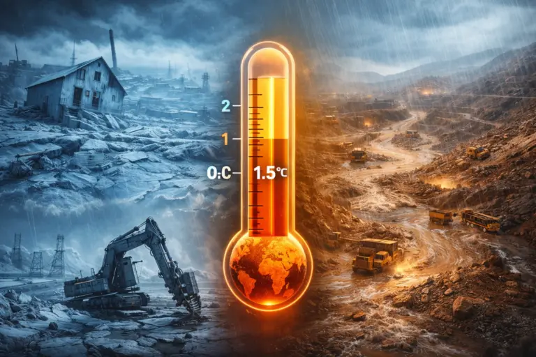 Последствия глобального потепления для добычи полезных ископаемых: как климатические изменения влияют на инфраструктуру, безопасность и устойчивость горнодобывающей отрасли